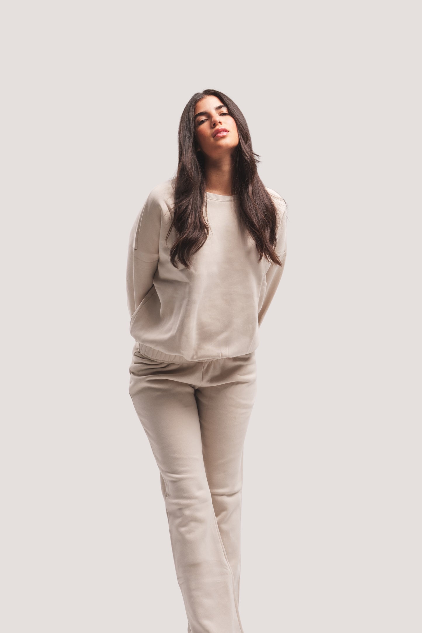 COCONUT CREW NECK SWEATSHIRT