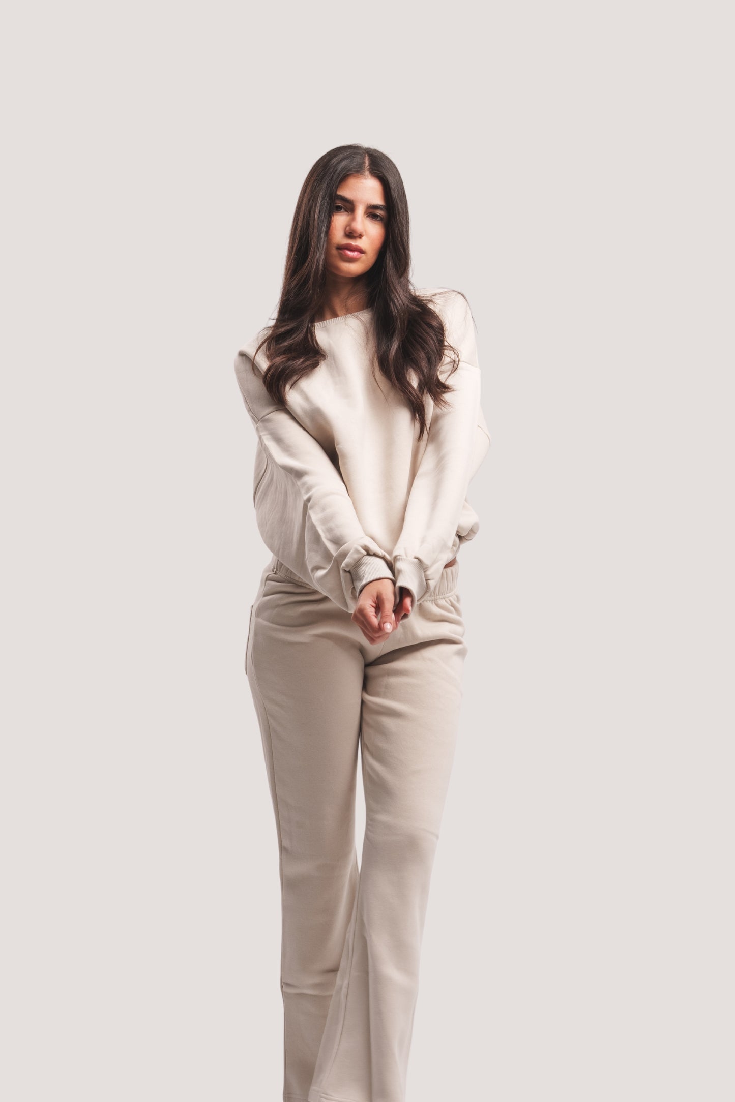 COCONUT CREW NECK SWEATSHIRT