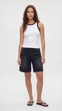 Two Tone Halter Tank