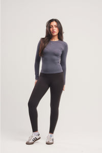 Crew-Neck Long Sleeve