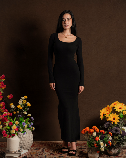 Long Sleeve Maxi Dress