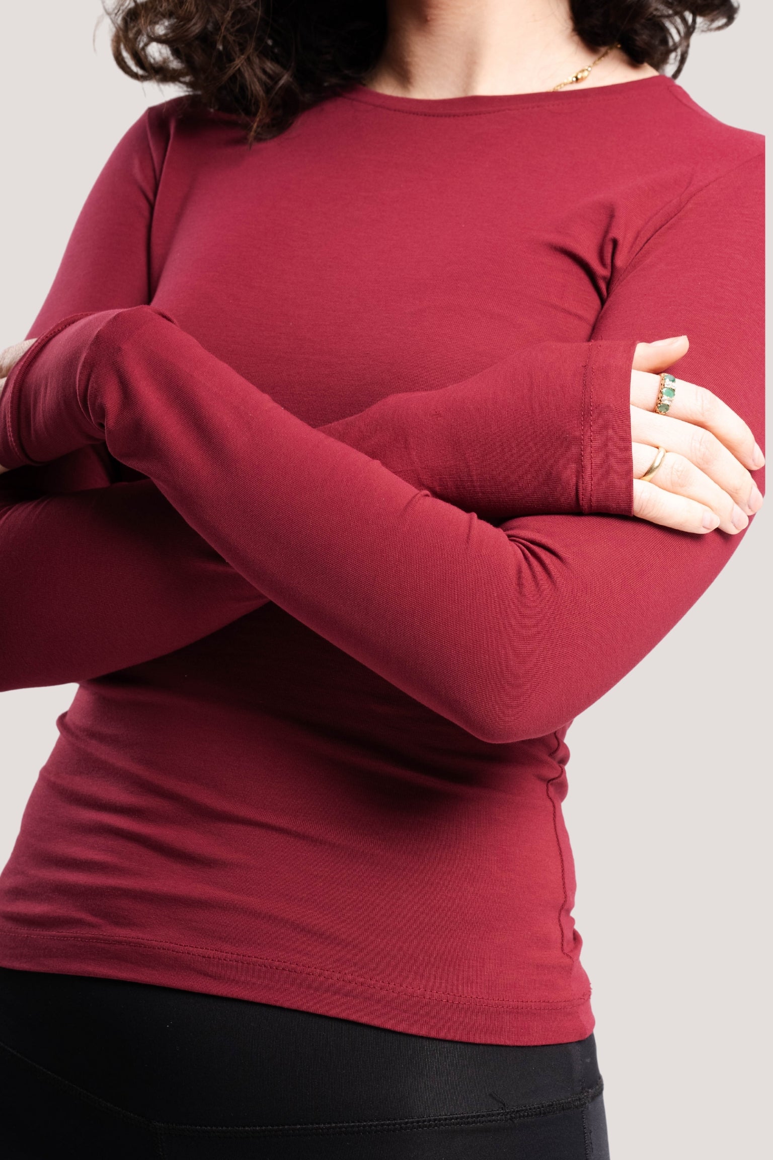 Crew-Neck Long Sleeve