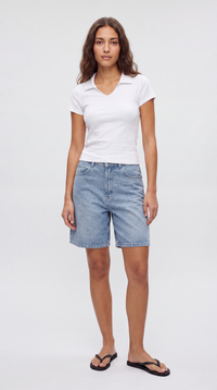 Ribbed Polo