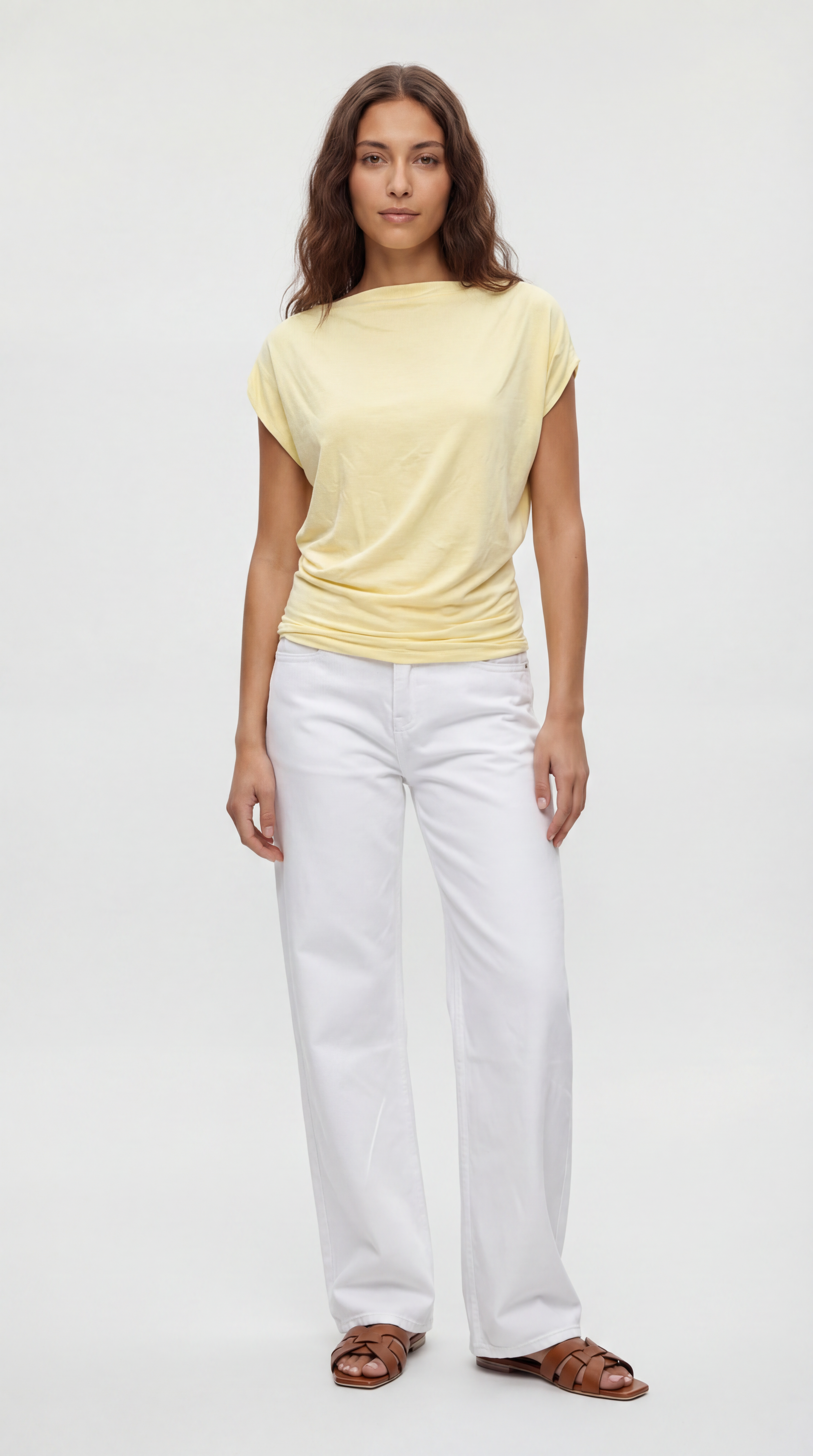 Ruched Dolman Top