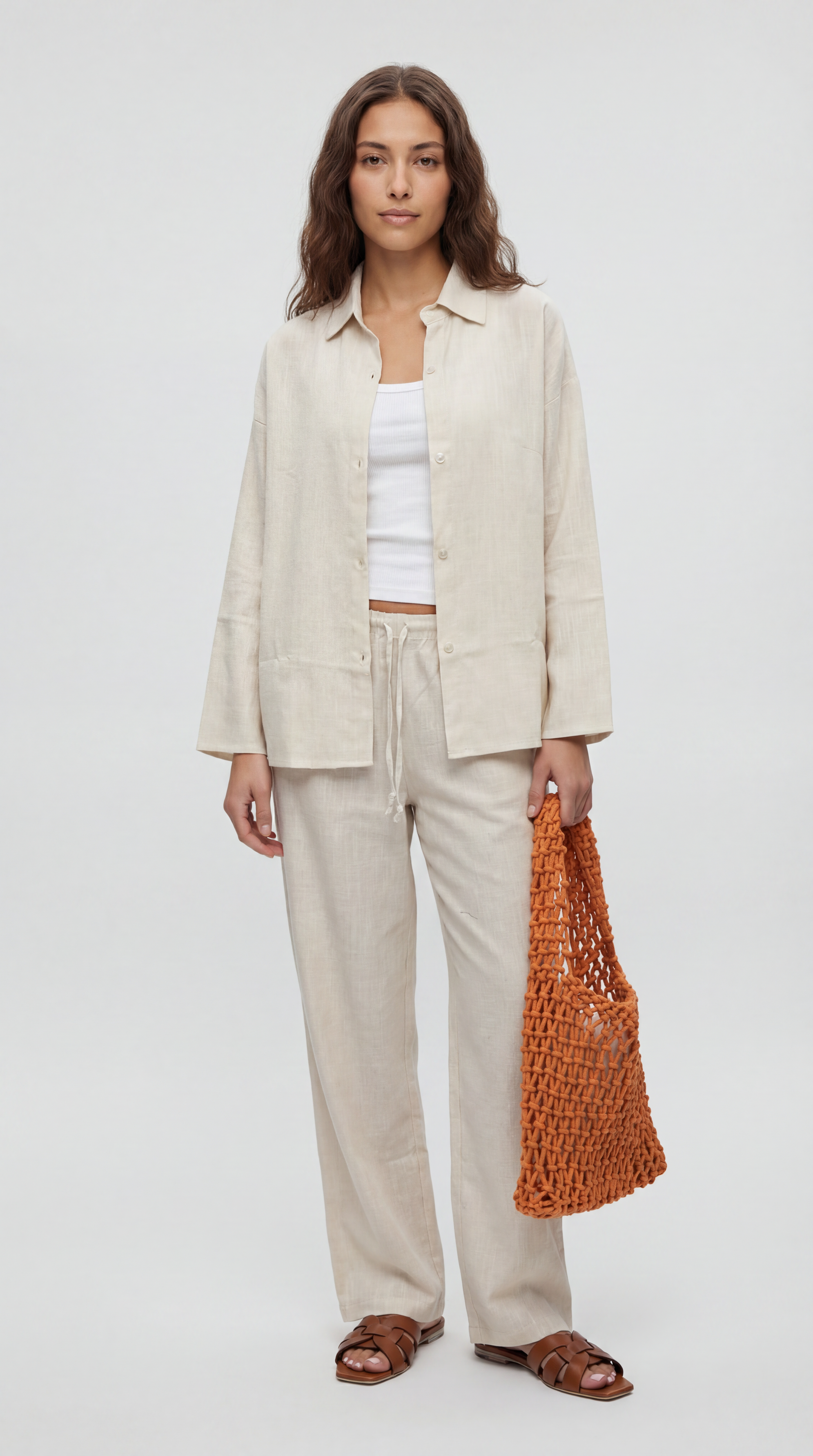 Linen Long Sleeve Shirt