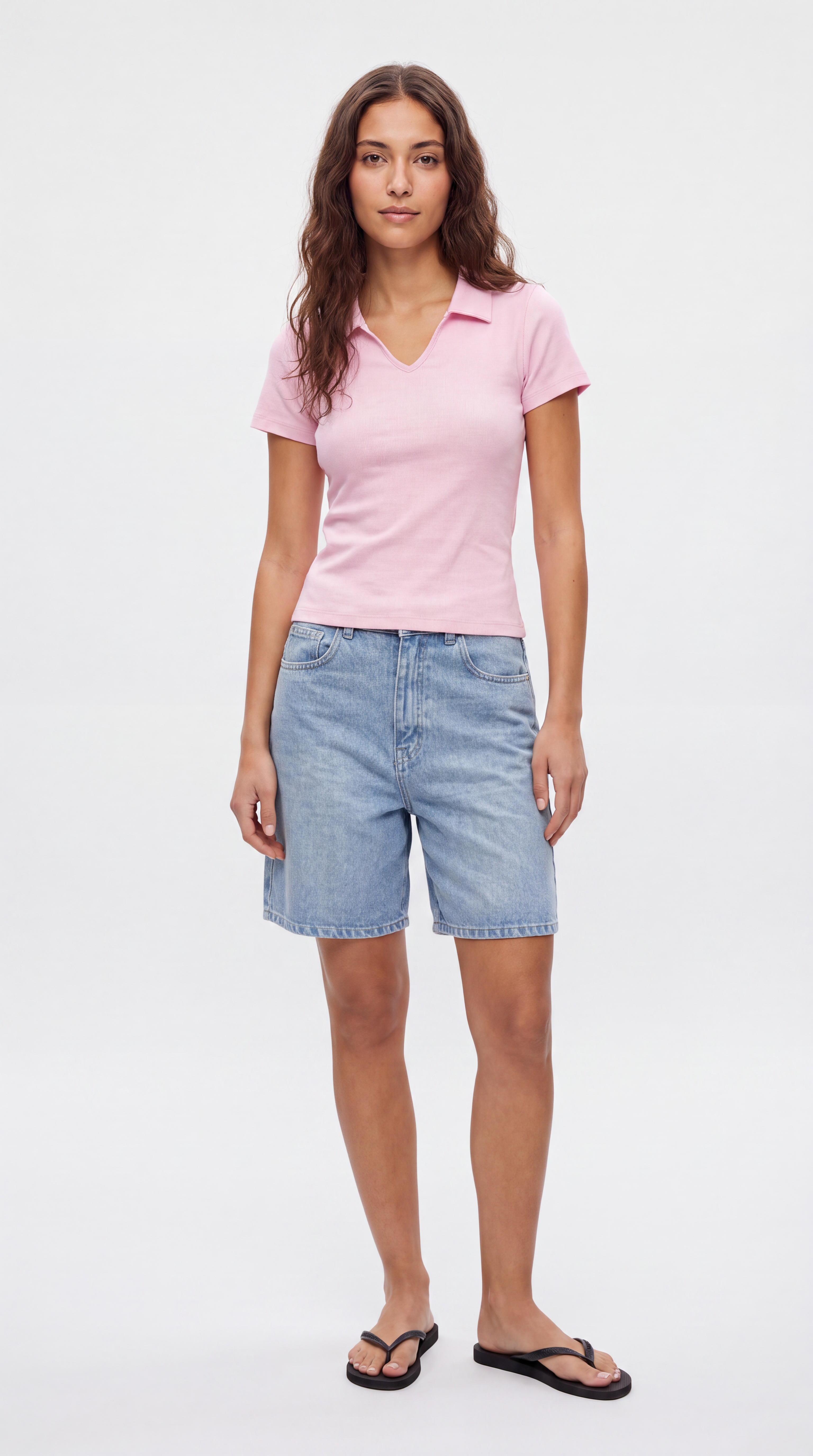 Ribbed Polo