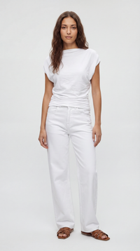 Ruched Dolman Top