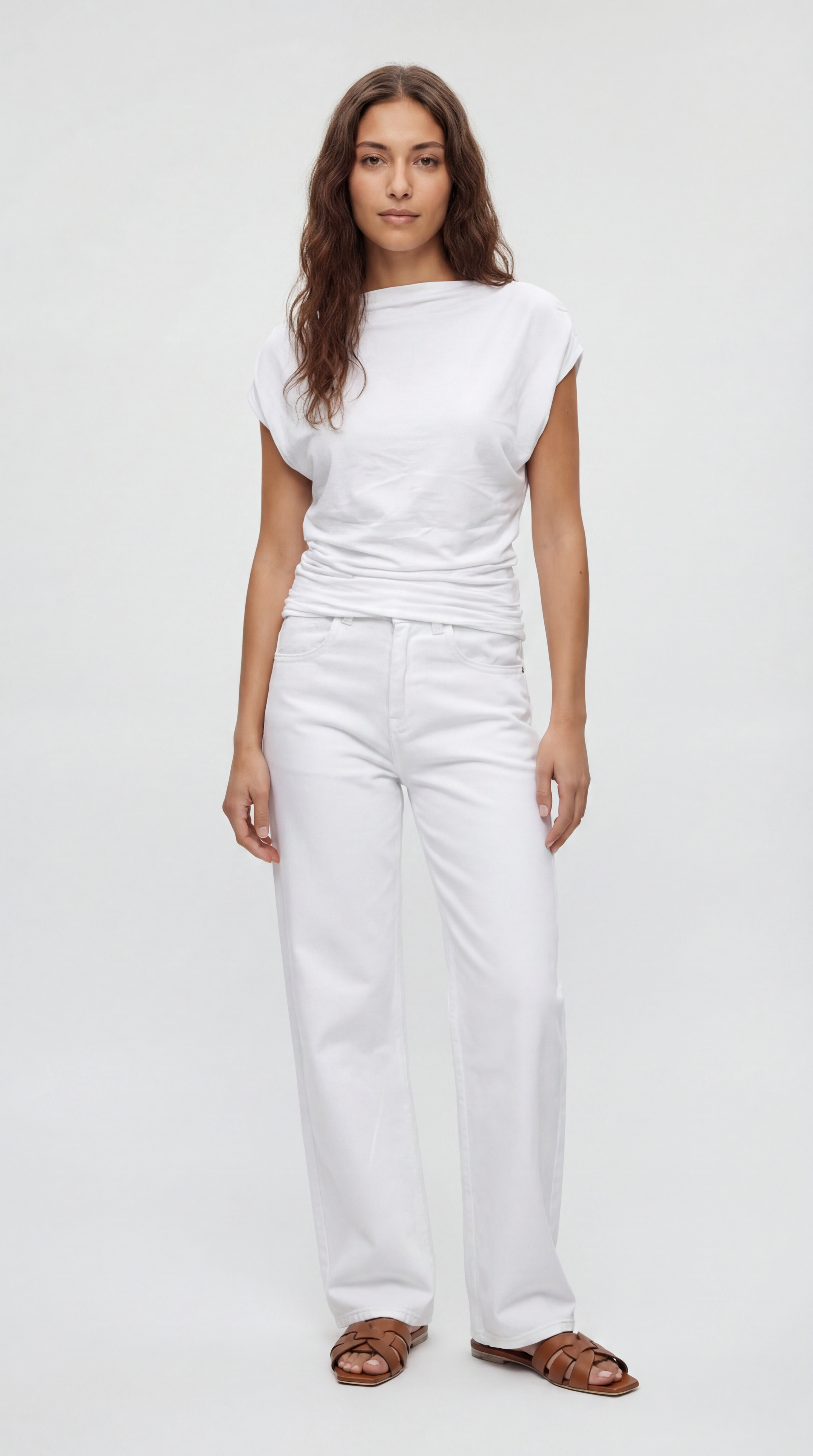Ruched Dolman Top