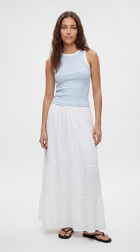 Two Tone Halter Tank