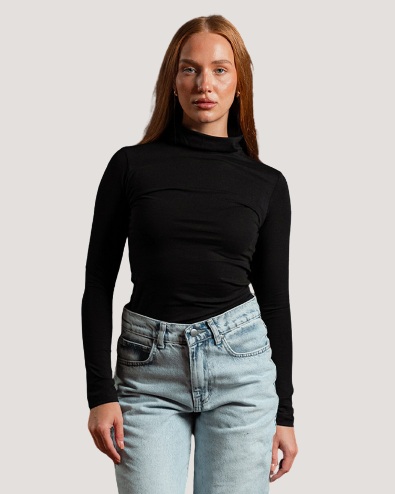 Turtle-Neck Long Sleeve