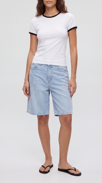 Bermuda Denim Shorts
