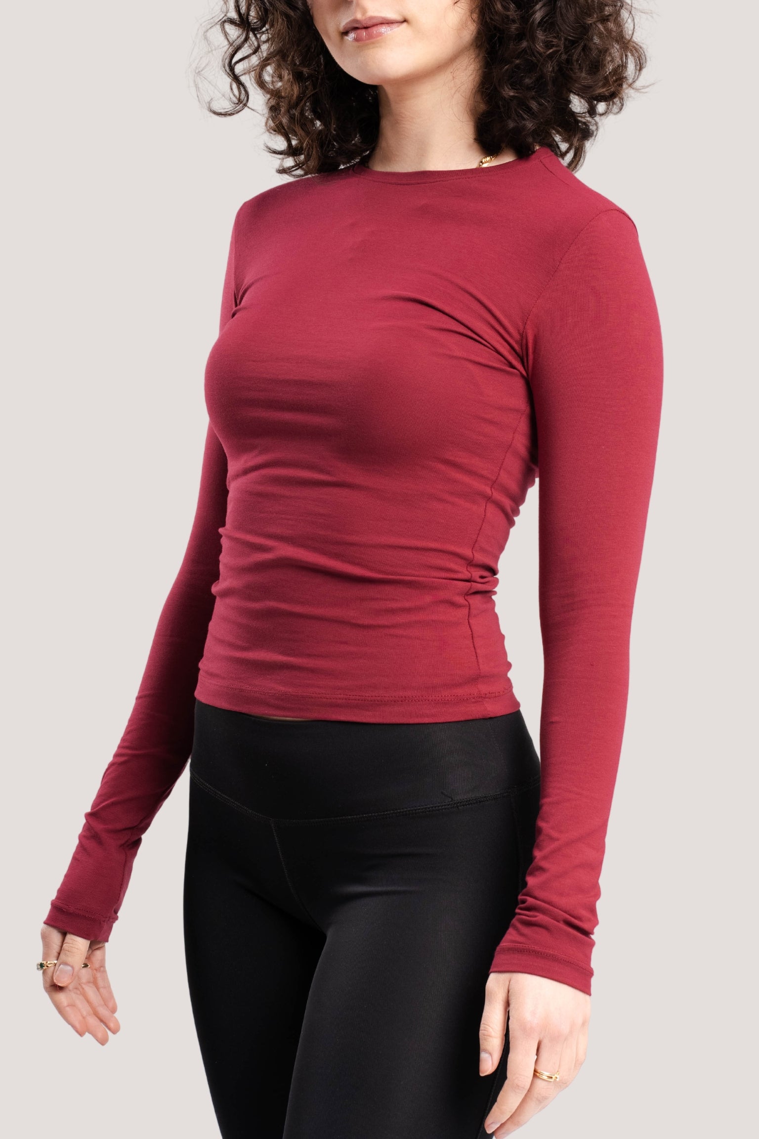 Crew-Neck Long Sleeve