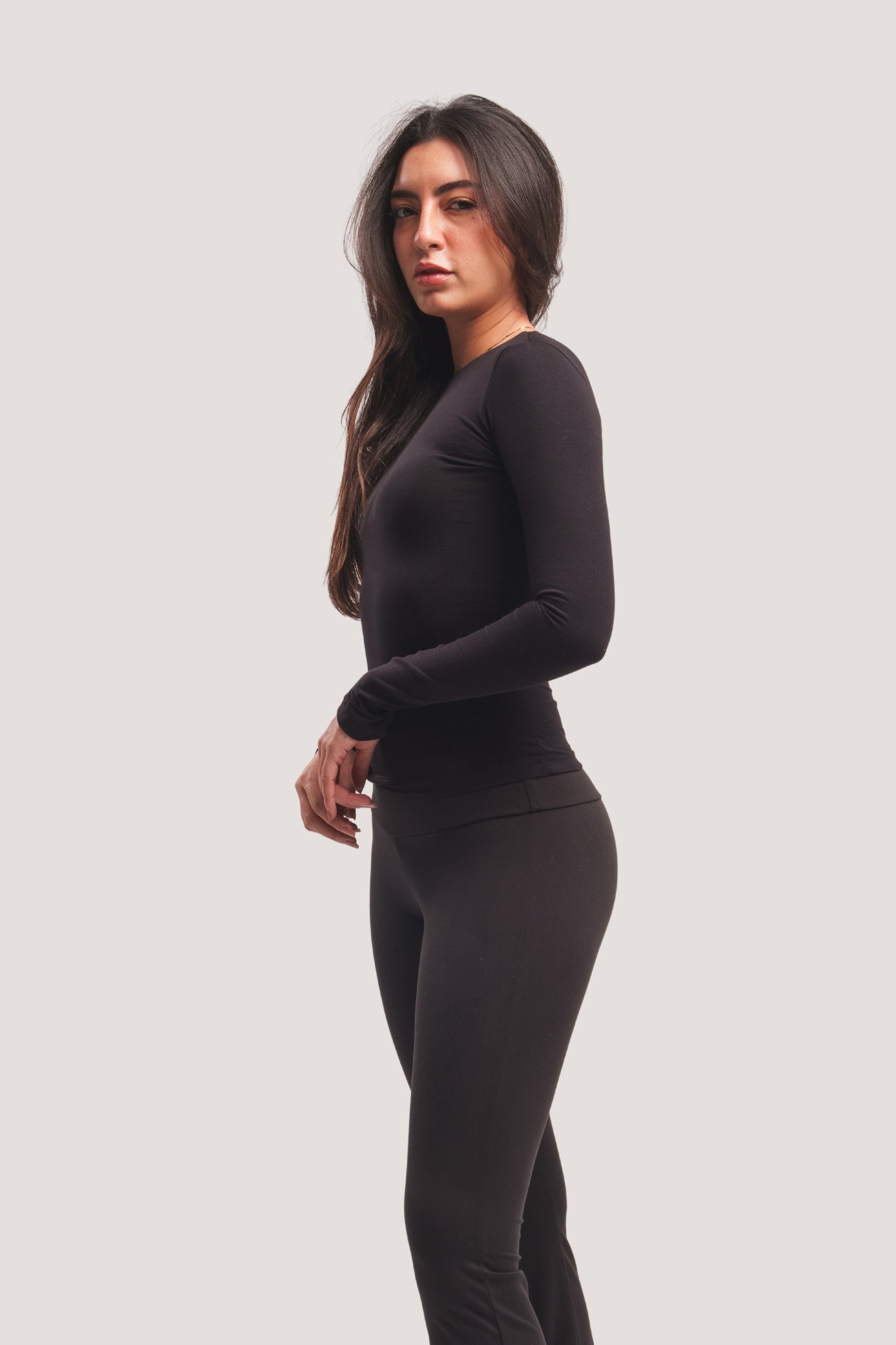 Crew-Neck Long Sleeve