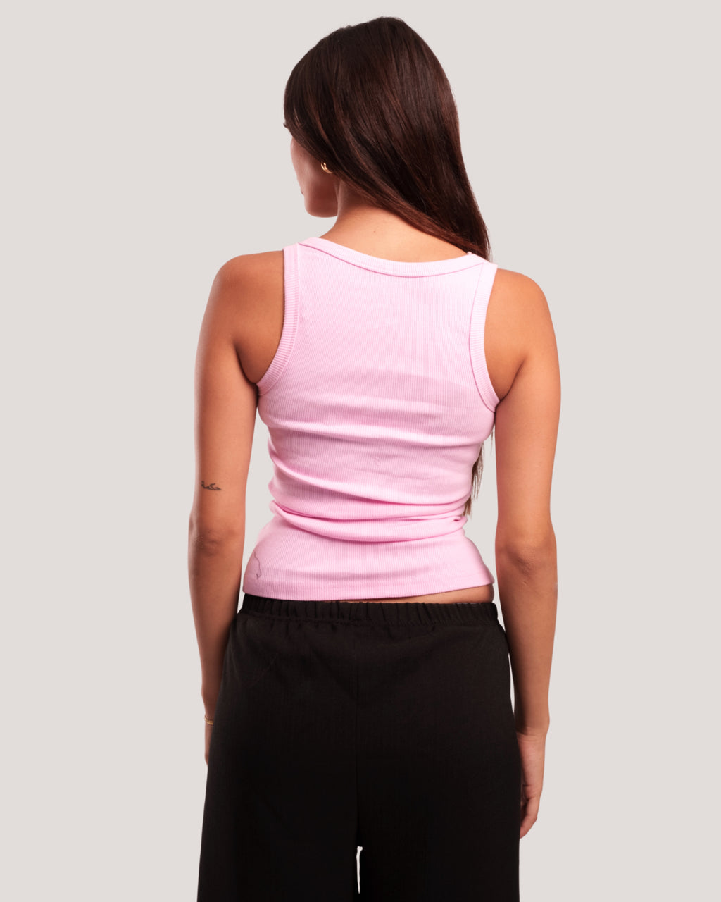 RIBBED TANK-TOP
