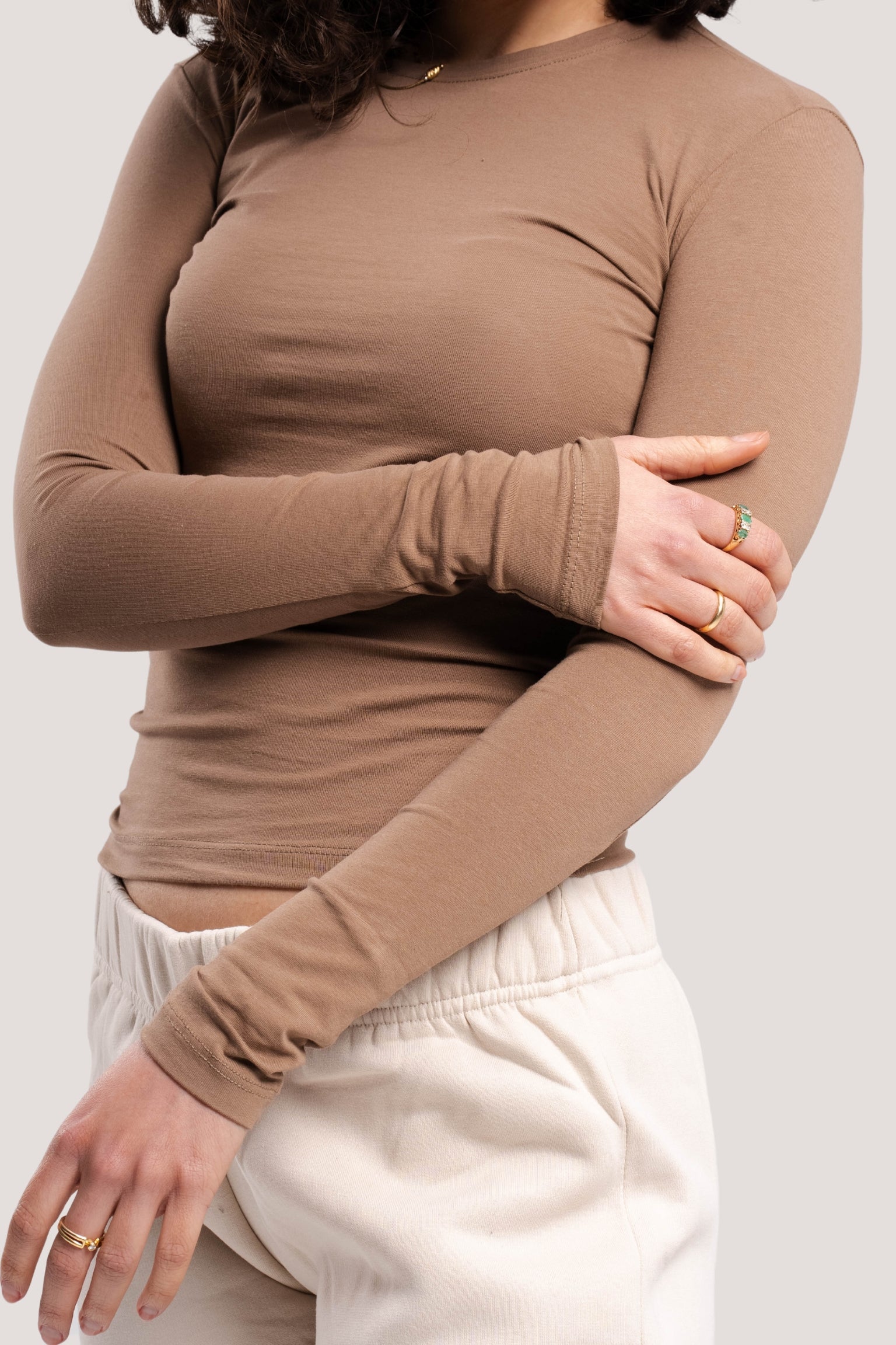 Crew-Neck Long Sleeve