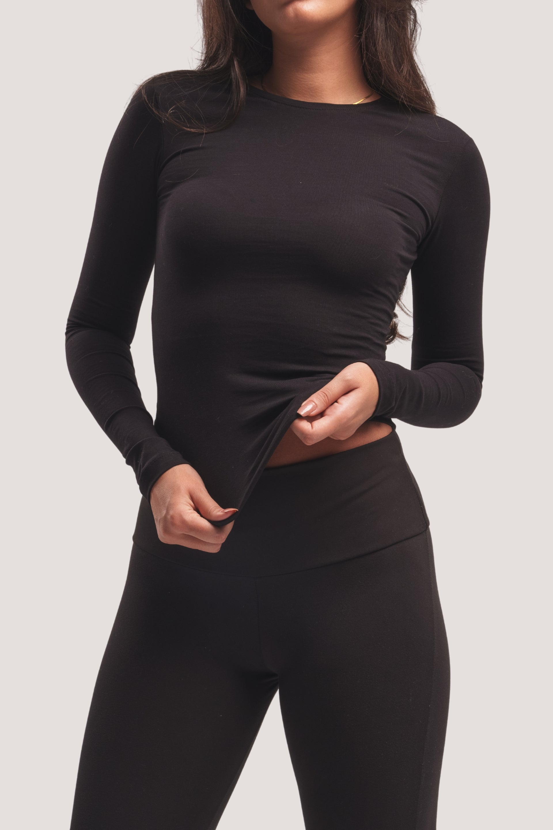 Crew-Neck Long Sleeve