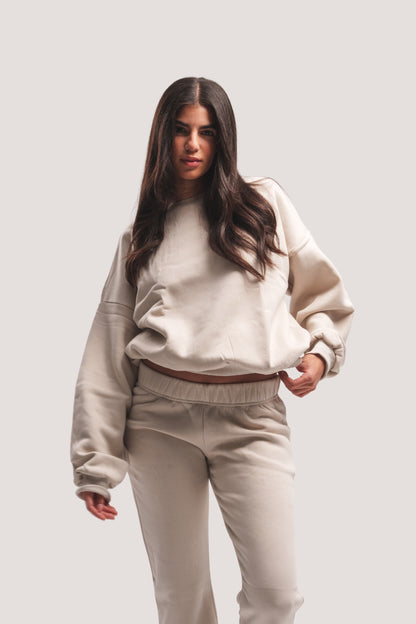 COCONUT CREW NECK SWEATSHIRT