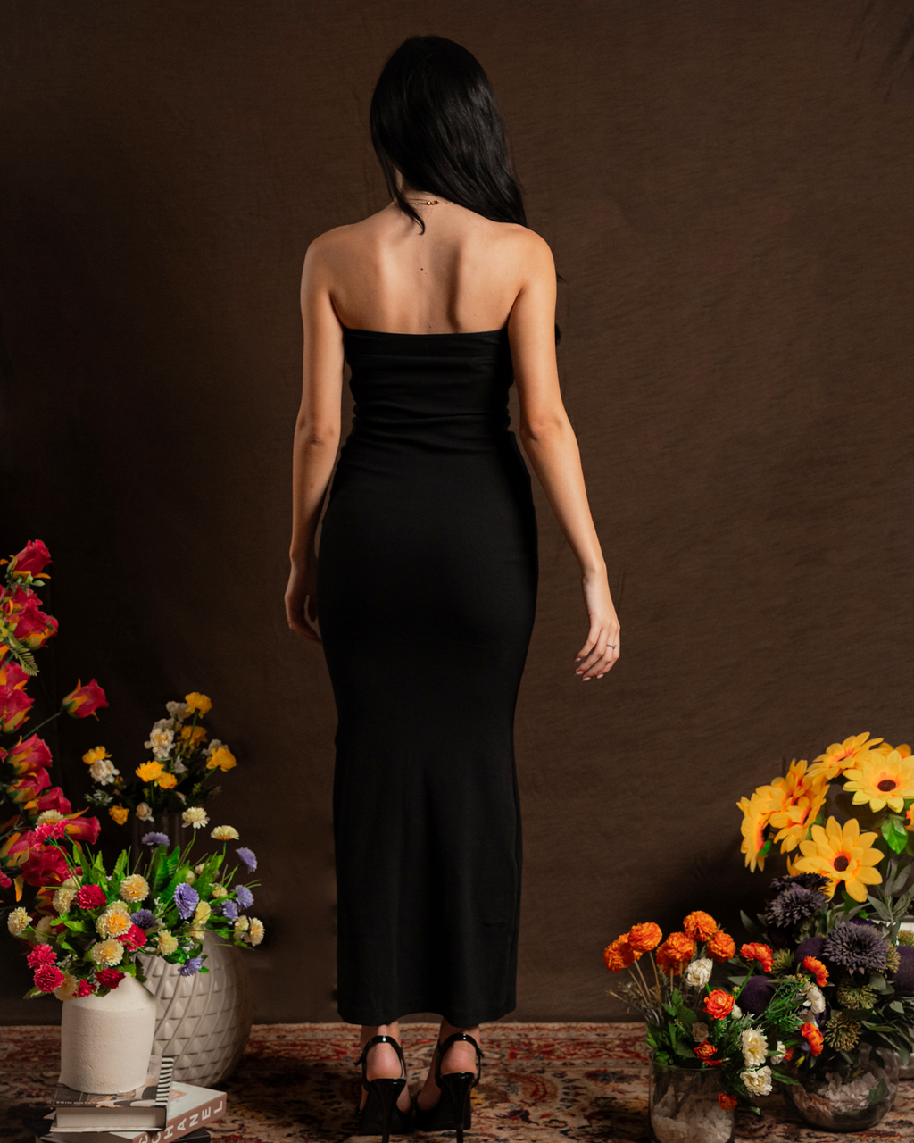 Strapless Maxi Dress