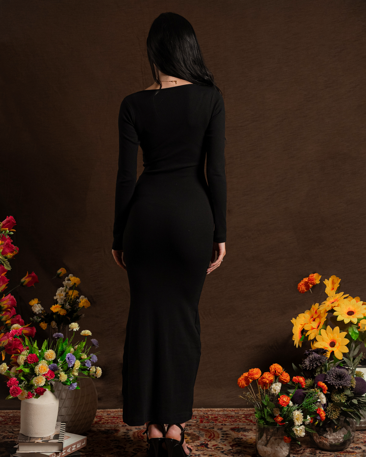 Long Sleeve Maxi Dress