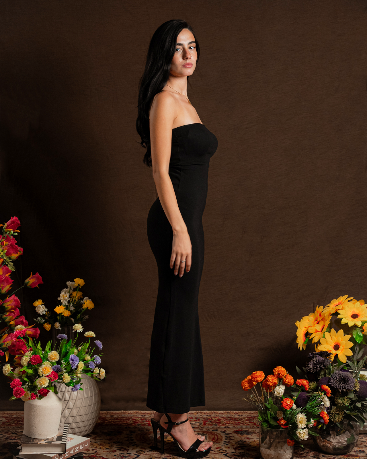Strapless Maxi Dress