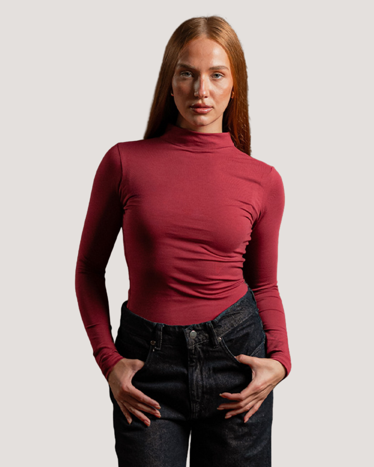 Turtle-Neck Long Sleeve