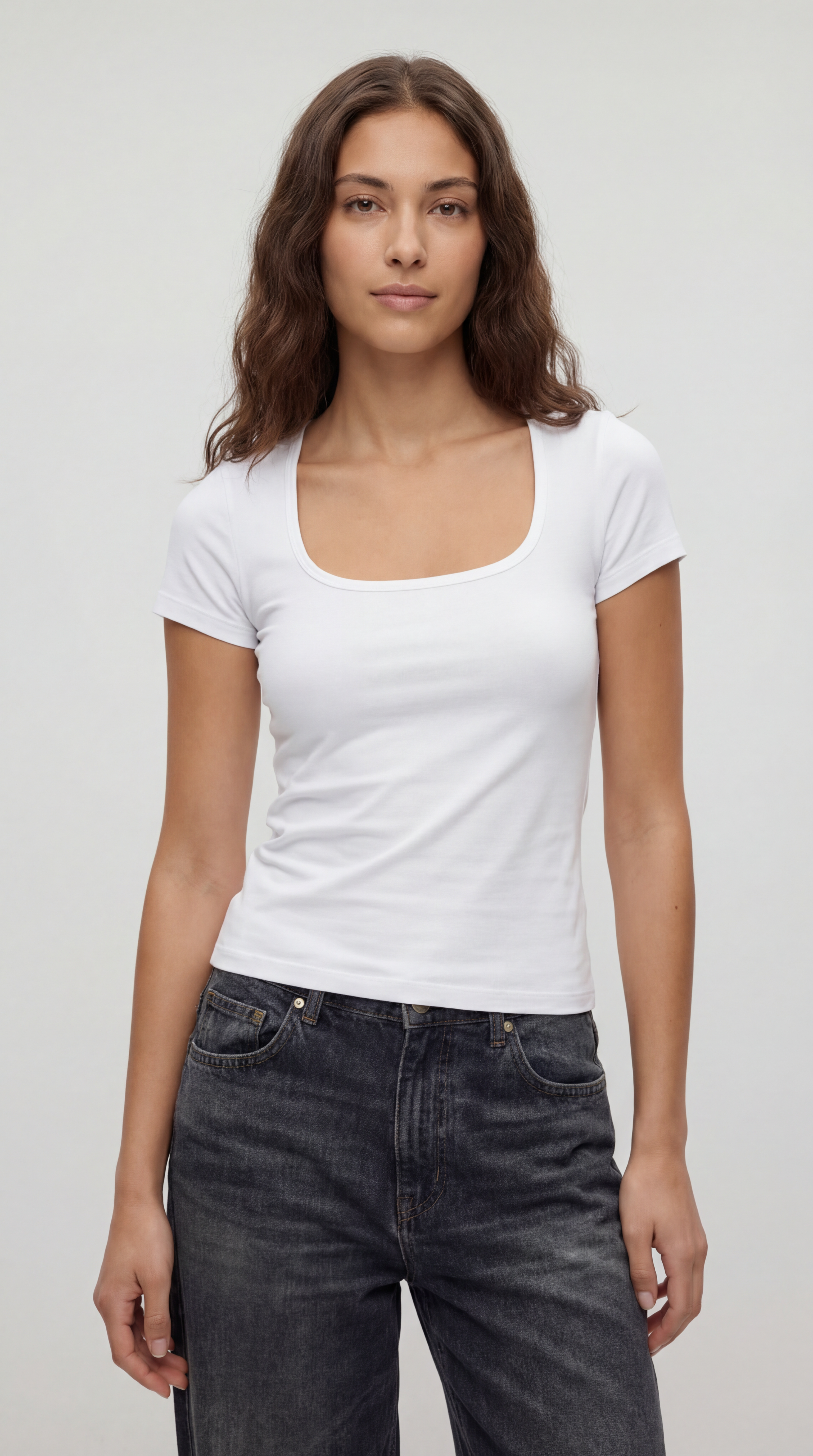 Square Neck Tee