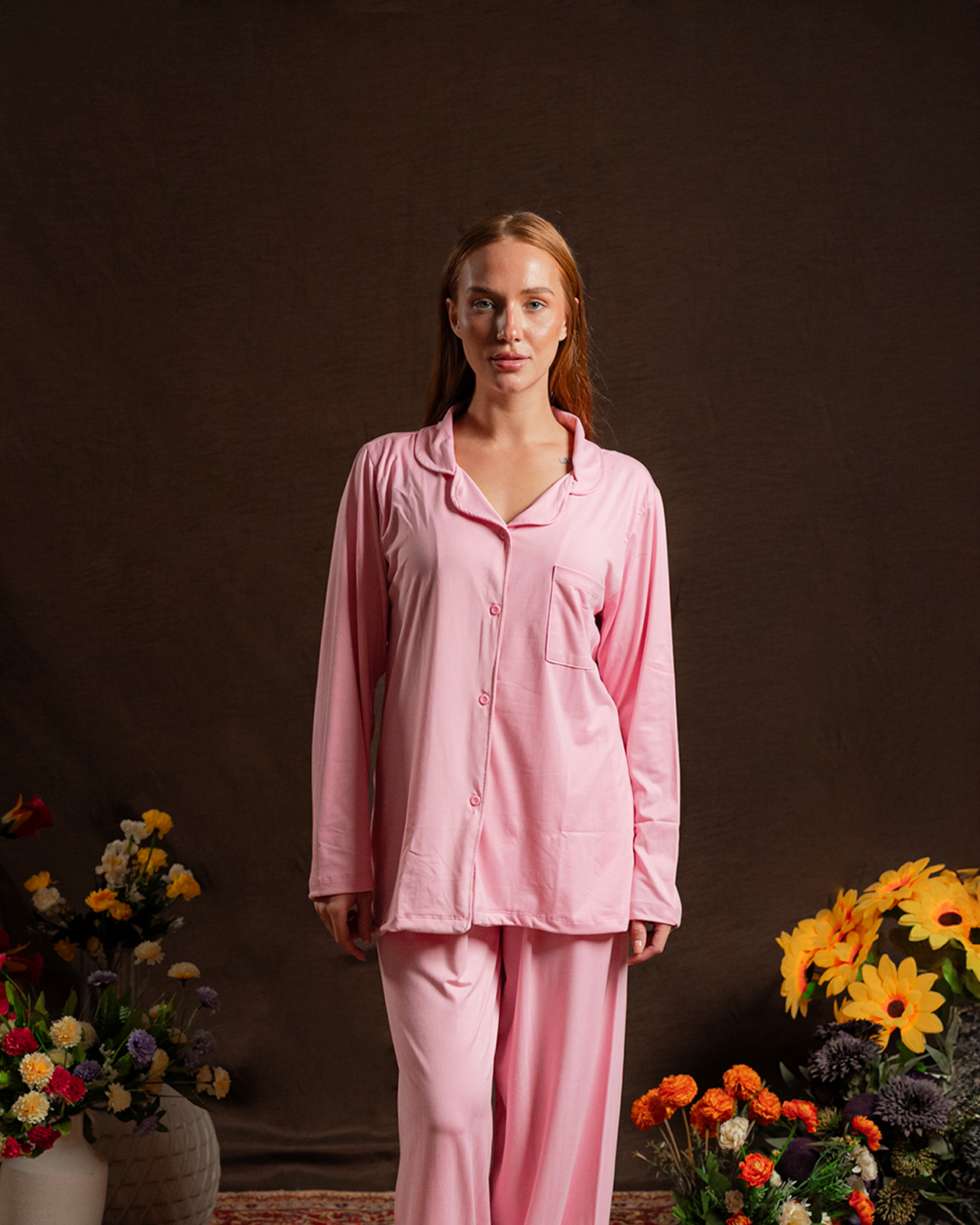 Pajama Shirt Long-Sleeve